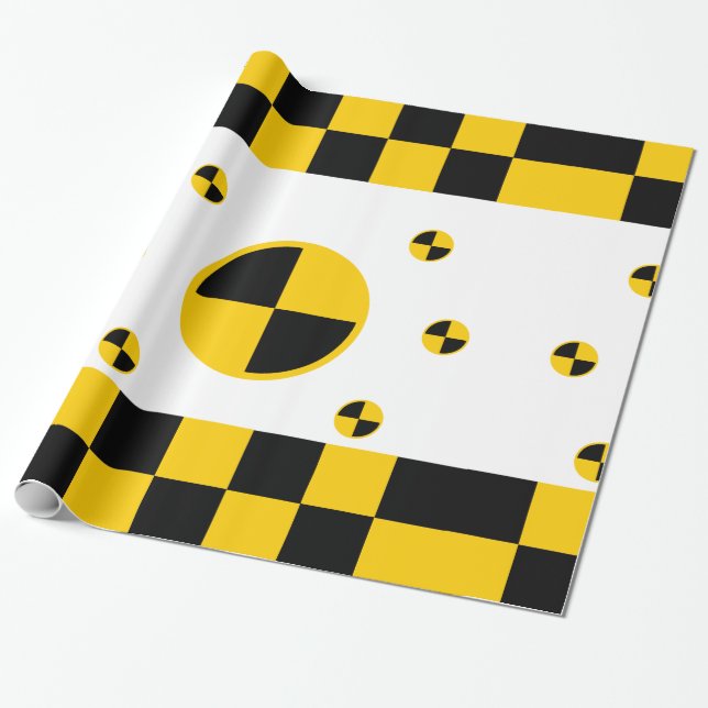 Crash Test Markers Presentpapper (Utrullad)