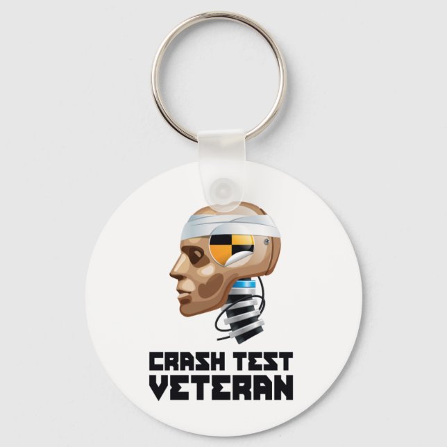 Crash Test Veteran Nyckelring (Framsida)