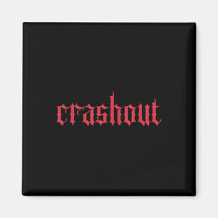 Crashout gotisk bokstavsstil _ Fet gatumode för Th Magnet