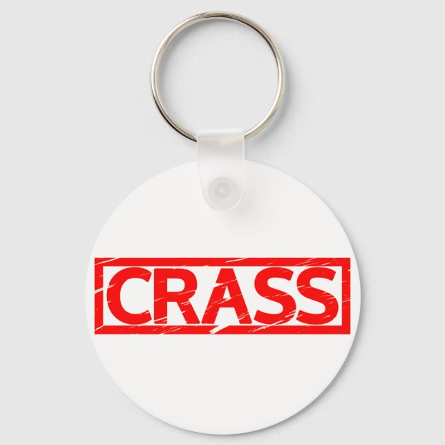 Crass Frimärke Nyckelring (Framsida)