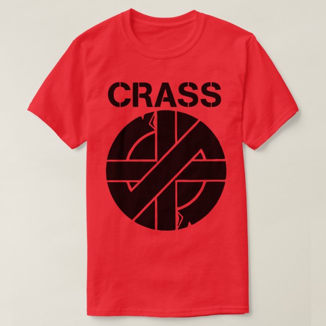 Crass Punk T Shirt (Design framsida)