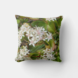 Crassula ovata Throw Cushion Kudde