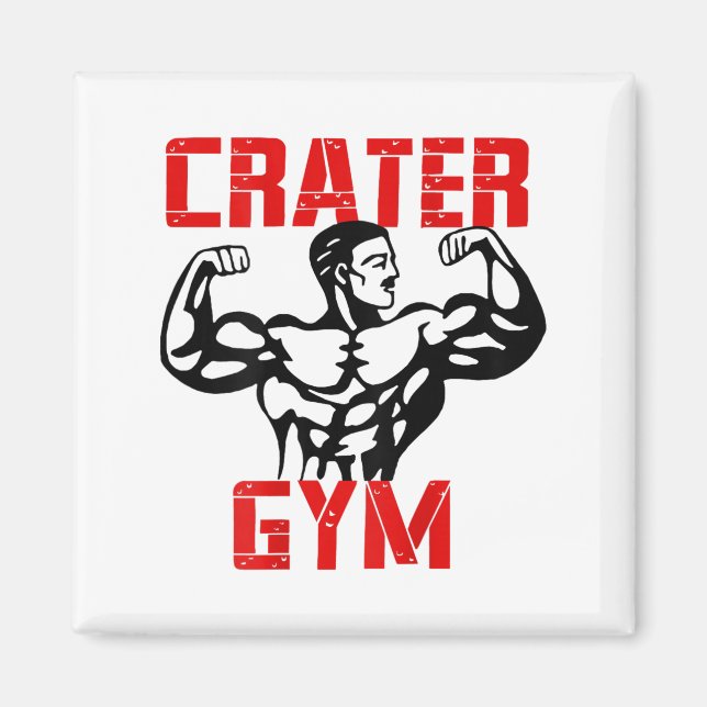 Crater Gym  Magnet (Framsidan)