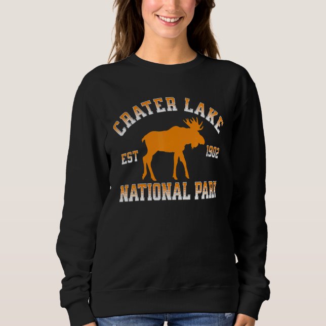 Crater Lake National Park Oregon Nature Hike Outdo T Shirt (Framsida)