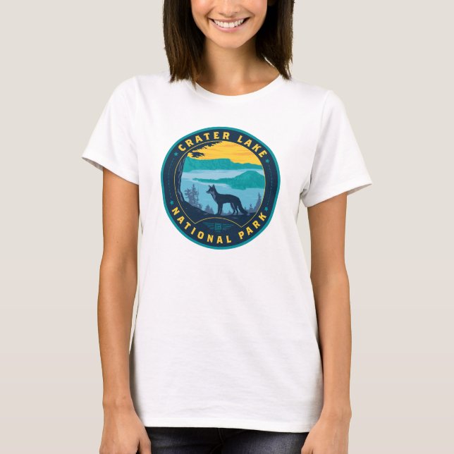Crater Lake National Park T Shirt (Framsida)