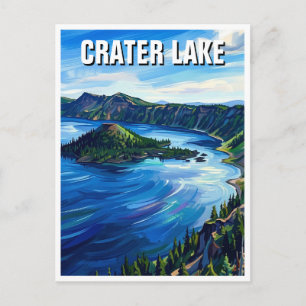 Crater Lake nationalpark Vykort