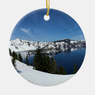Crater Lake, Oregon Julgransprydnad Keramik