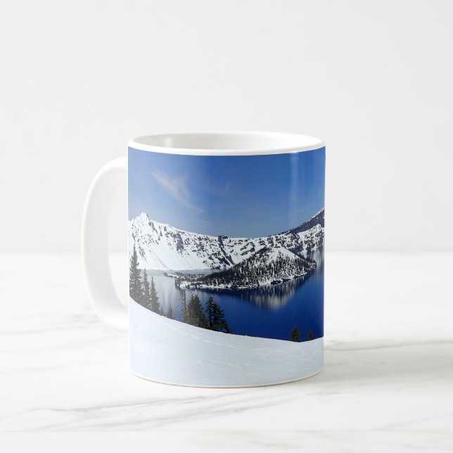 Crater Lake, Oregon Kaffemugg (Framsida vänster)