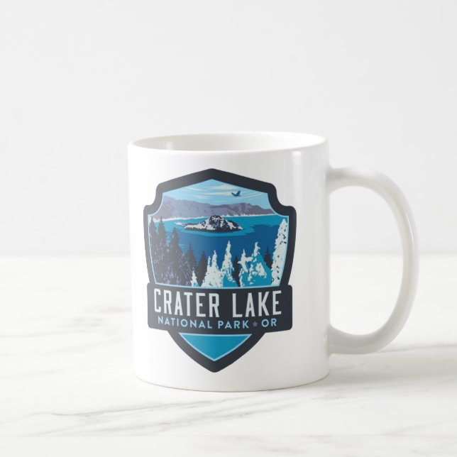 Crater Lake Oregon Mugg (Höger)