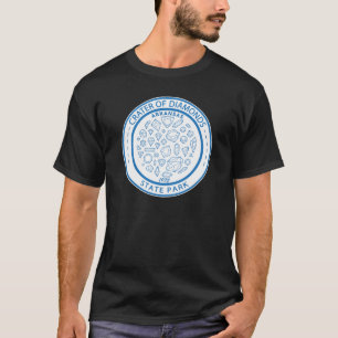 Crater of Diamonds State Park Arkansas Badge T Shirt