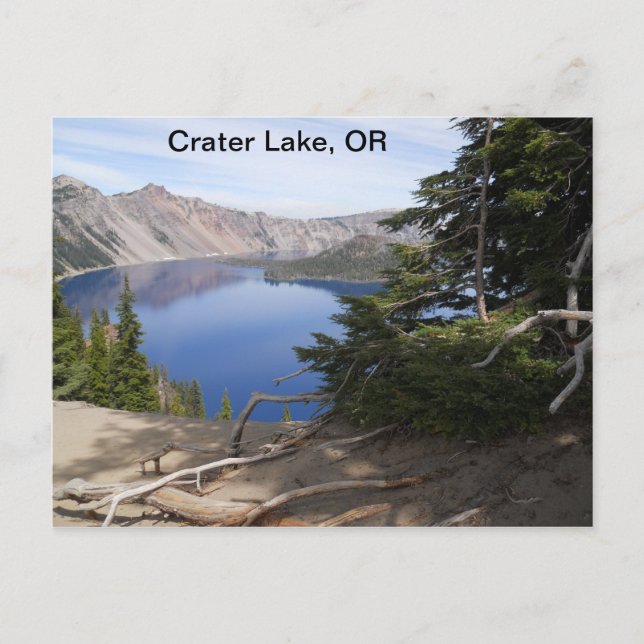 Crater Sjö, ELLER Vykort (Framsida)