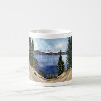 Crater Sjö kaffe mugg