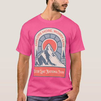 Crater Sjö nationalpark Äventyr, som hyr resande T Shirt