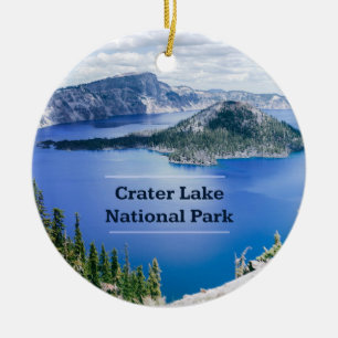 Crater Sjö nationalpark Julgran Ornament