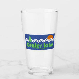 Crater Sjö nationalpark Retro Glaskopp