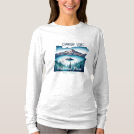 Crater Sjö nationalpark Souvenir Gift T Shirt