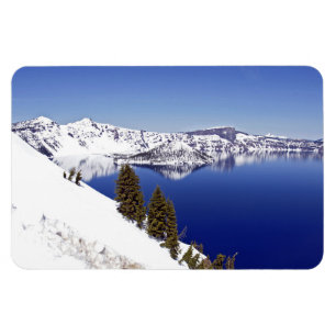 Crater Sjö Oregon Magnet
