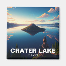 Crater Sjö Oregon