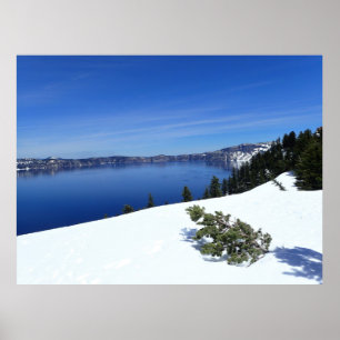 Crater Sjö, Oregon Poster