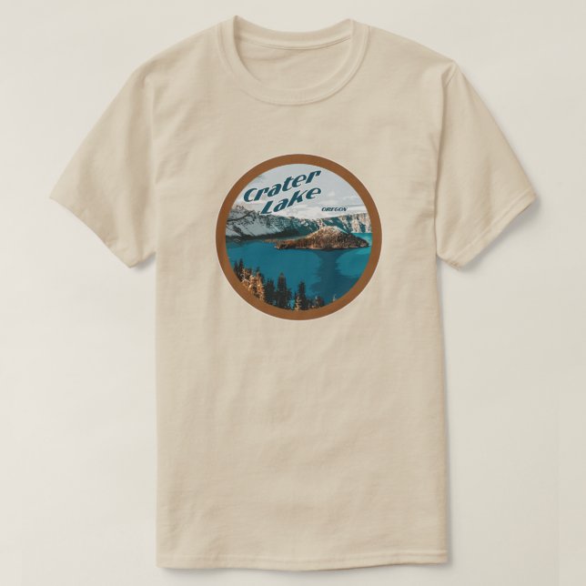 Crater Sjö - Oregon T Shirt (Design framsida)