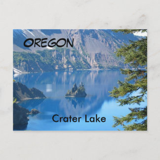 Crater Sjö, Oregon Vykort