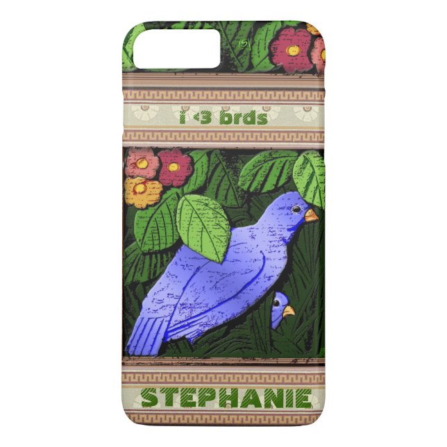 Crateur Birds - Personlig Case-Mate iPhone Skal (Baksida)