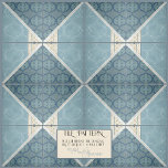 Crateur ERA Arabesque Vintage Collage Lämnades Kakelplatta<br><div class="desc">MÖNSTER: LIKVÄRDIGA ANTAL LÄMNAT SIDTIL OCH HÖGER, OBS! REKOMMENDATIONER OM INSTALLATION NEDAN. Dessa plattor skapades från ett stort kollage av nya vattenfärgsverk av den internationellt licensierade konstnären och designern Audrey Jeanne Roberts och vintage Craftsmen era konstsketches (och vissa av de samordnande plattorna har verkat på teckning från William Morris. William...</div>