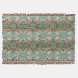 Crateur Gingko Throw Blanket Filt