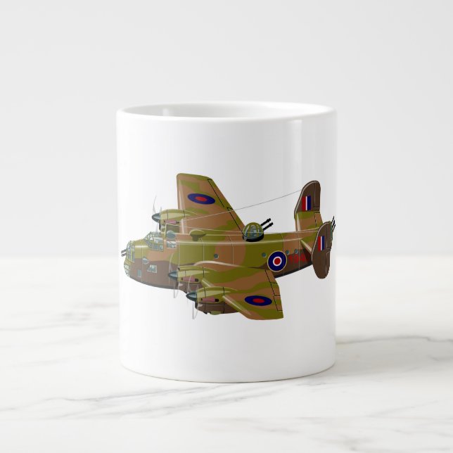 Craton retro bomber jumbo mugg (Framsidan)