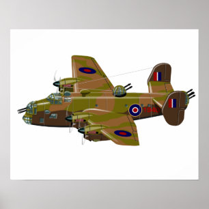 Craton retro bomber poster