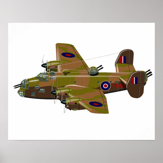 Craton retro bomber poster (Framsidan)