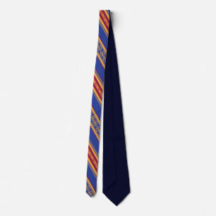 CRAVATE MOTIF KABYLE AMAZIGH SYMBOLE DES BERBERES SLIPS