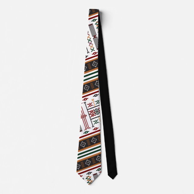 CRAVATE MOTIF MZEB AMAZIGH SYMBOLE DES BERBERES SLIPS (Framsida)