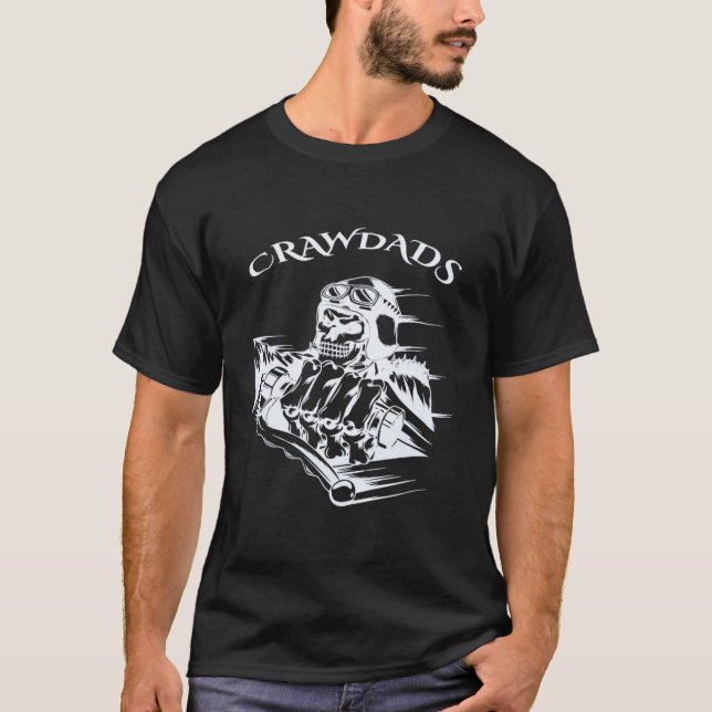 Crawdads Black Shirt T (Framsida)