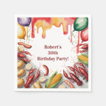 Crawfish Boil Birthday Party For Adults
