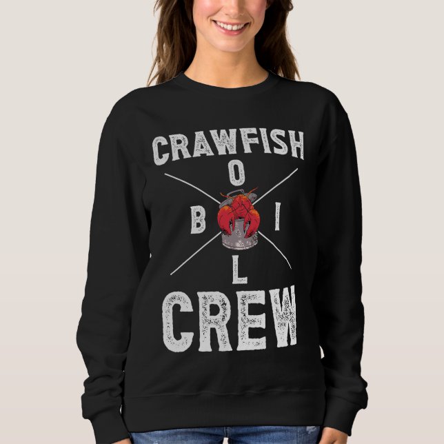 Crawfish Boil Crew Crayfish  3 T Shirt (Framsida)