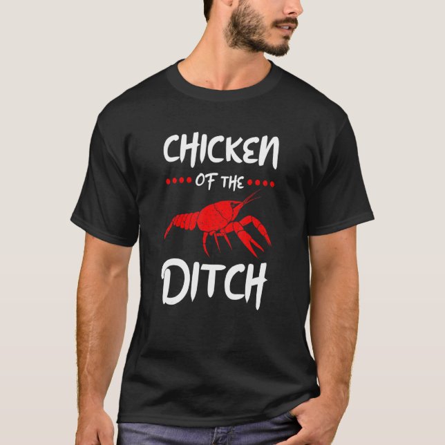 Crawfish Cajun mat Kyckling från diket 1 T Shirt (Framsida)