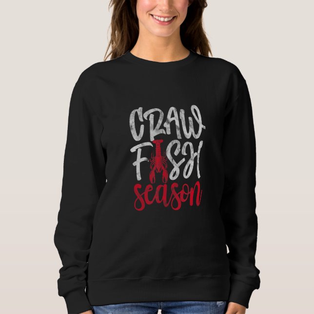 Crawfish Season Cajun Seafood Crayfish Crawdad Mud T Shirt (Framsida)
