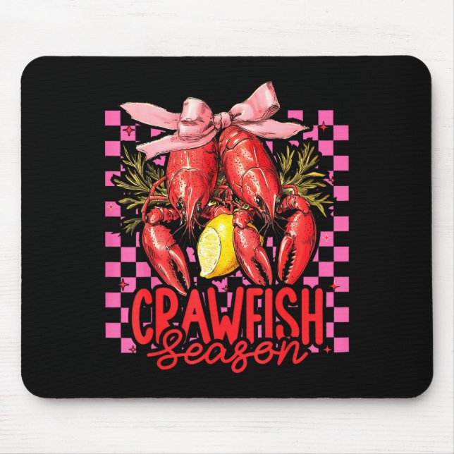 Crawfish Season Crawfish Boil Lobster Cajun Men Wo Musmatta (Framsidan)