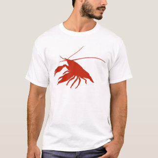 crawfish's silhouette (Red) Tee Shirt