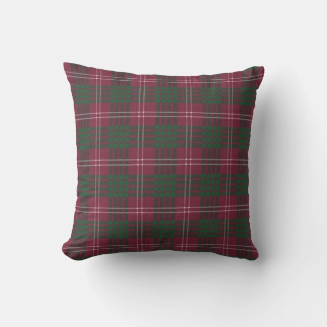 Crawford Ancient Original Scottish Tartan Kudde (Framsida)