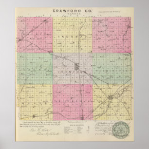 Crawford County Kansas Poster