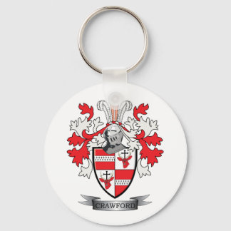 Crawford Family Crest Jackar om Arm Nyckelring