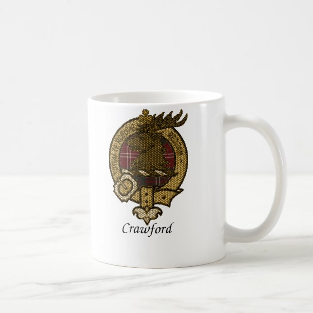 Crawford klanvapensköld kaffemugg (Höger)