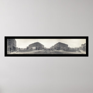 Crawford Nebraska foto 1909 Poster