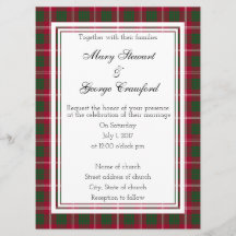 Crawford Scottish Bröllop Vin etikett