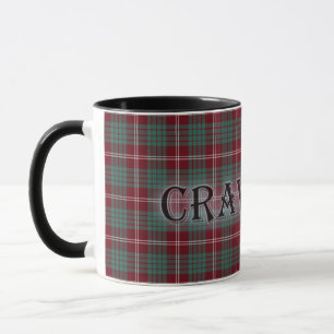 Crawford Tartan med efternamn Mugg