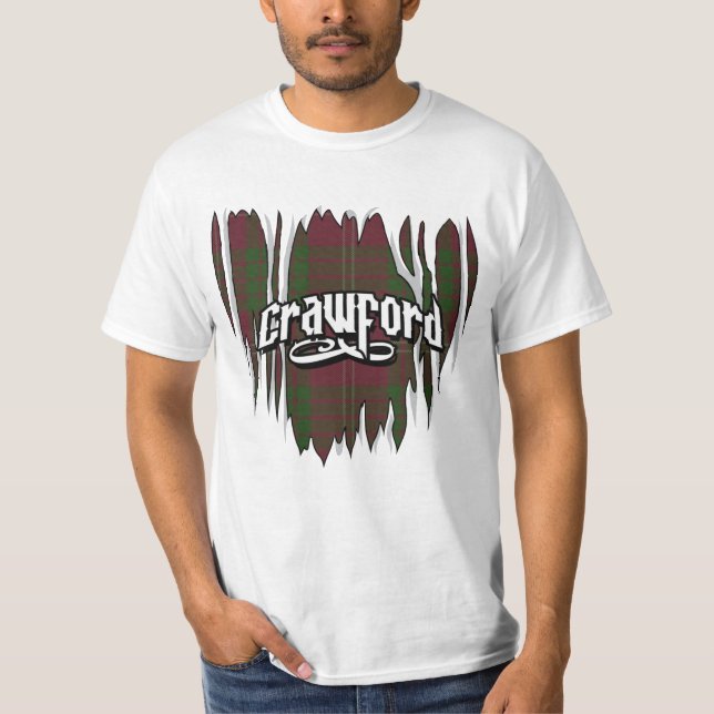 Crawford Tartan T Shirt (Framsida)