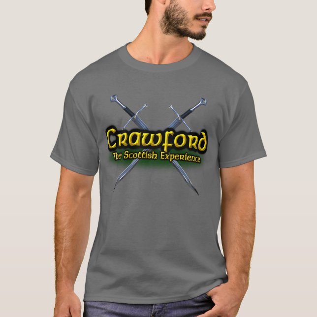 Crawford The Scottish Experience Klan Tee Shirt (Framsida)