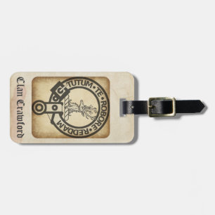 Crawford Vapensköld Badge Antique Bagagebricka